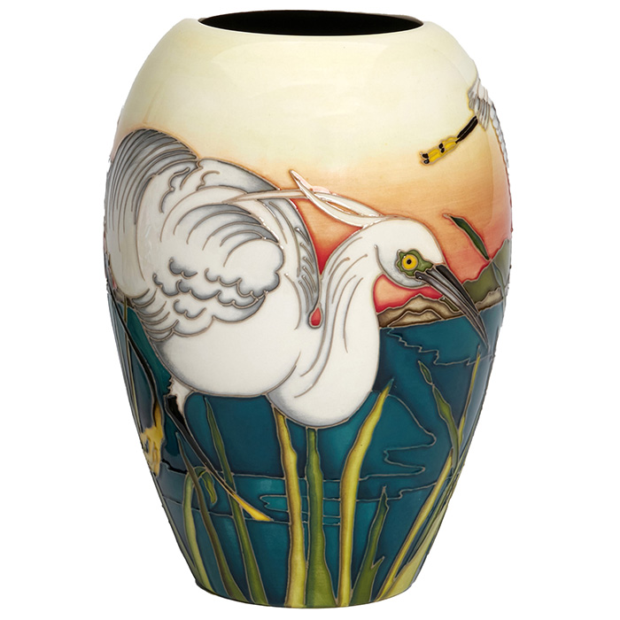 Little Egret - Vase